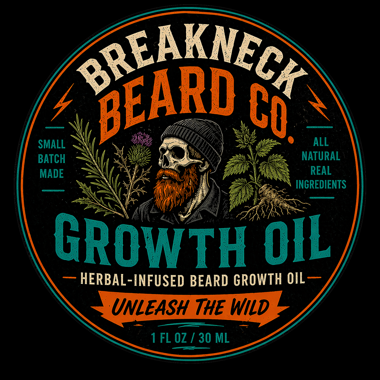 Beard growth oil 1oz